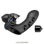 PRETTY LOVE - VANCE BLACK RABBIT VIBRATOR FINGERCOVER