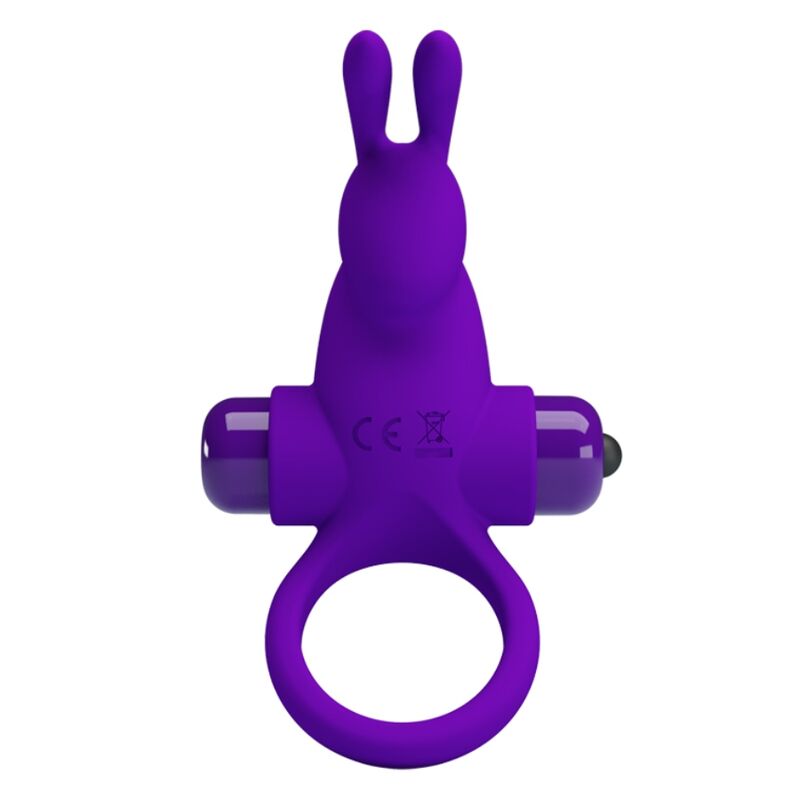 PRETTY LOVE - VIBRATORRING I KANIN TIL LILLA PENIS