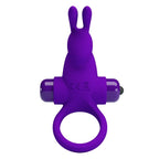 PRETTY LOVE - VIBRATORRING I KANIN TIL LILLA PENIS