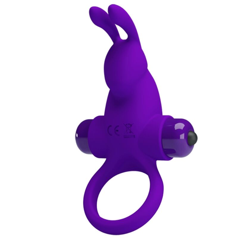 PRETTY LOVE - VIBRATORRING I KANIN TIL LILLA PENIS