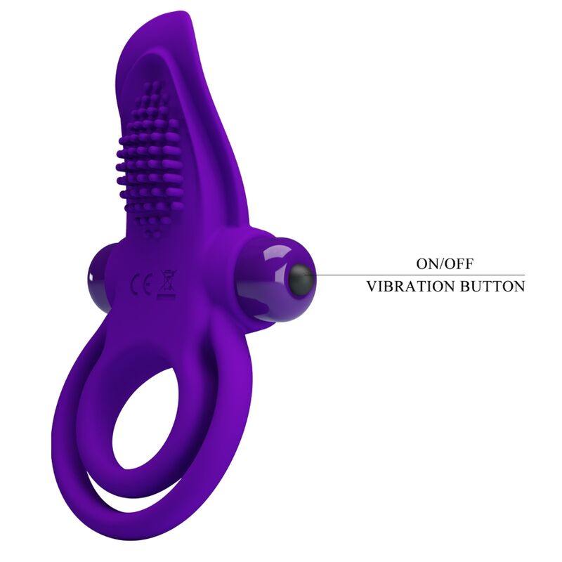 PRETTY LOVE - LILLA VIBRERENDE PENIS RING