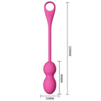 PRETTY LOVE - ELVIRA PINK GENOPLADELIGE VIBRERINGSKUGLE