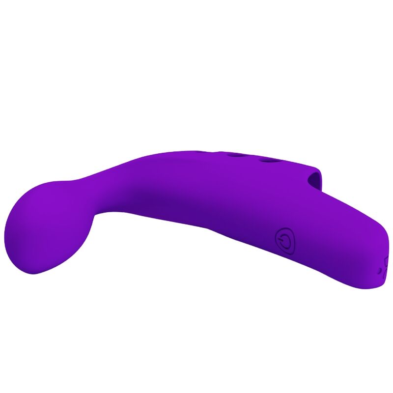 PRETTY LOVE - GORGON LILLA GENOPLADELIG FINGERVIBRATOR