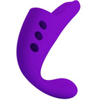 PRETTY LOVE - GORGON LILLA GENOPLADELIG FINGERVIBRATOR