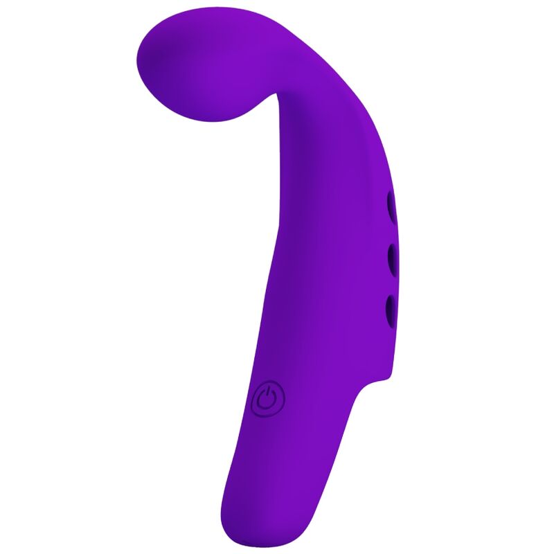 PRETTY LOVE - GORGON LILLA GENOPLADELIG FINGERVIBRATOR