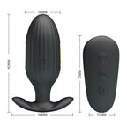 PRETTY LOVE - KELLY PLUG ANAL GENOPLADELIG VIBRATOR SORT
