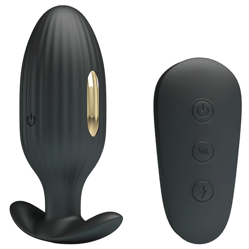 PRETTY LOVE - KELLY PLUG ANAL GENOPLADELIG VIBRATOR SORT