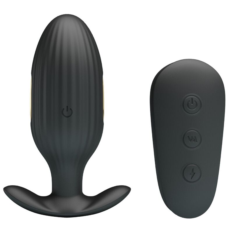 PRETTY LOVE - KELLY PLUG ANAL GENOPLADELIG VIBRATOR SORT