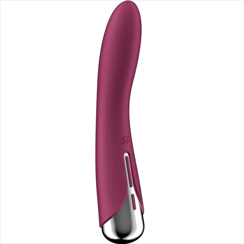 SATISFYER - SPINNING VIBE 1 G-PUNKT ROTATOR VIBRATOR RØD