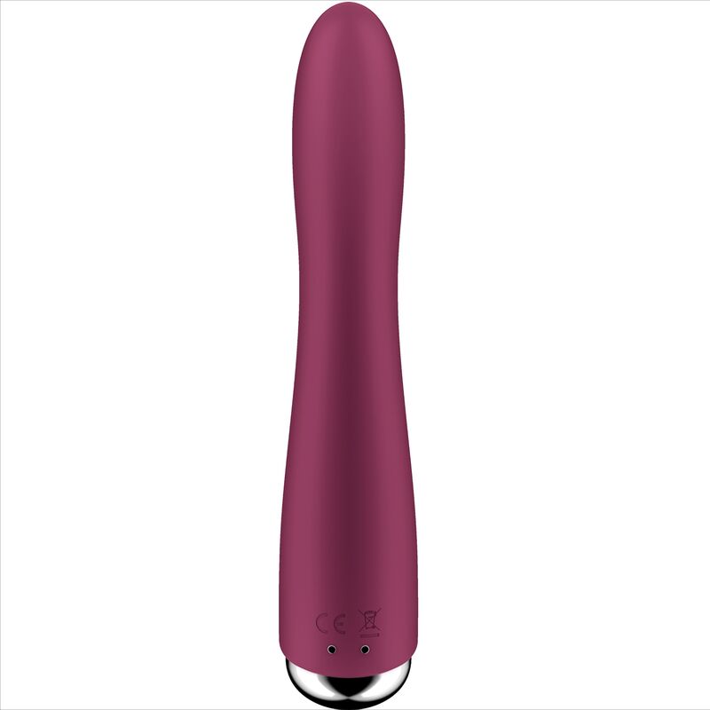 SATISFYER - SPINNING VIBE 1 G-PUNKT ROTATOR VIBRATOR RØD