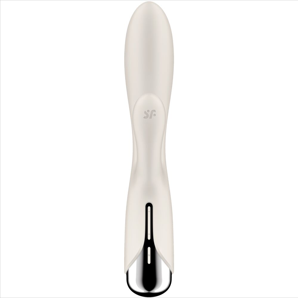 SATISFYER - SPINNING RABBIT 1 KLITORIS- OG G-PUNKTSTIMULATION BEIGE