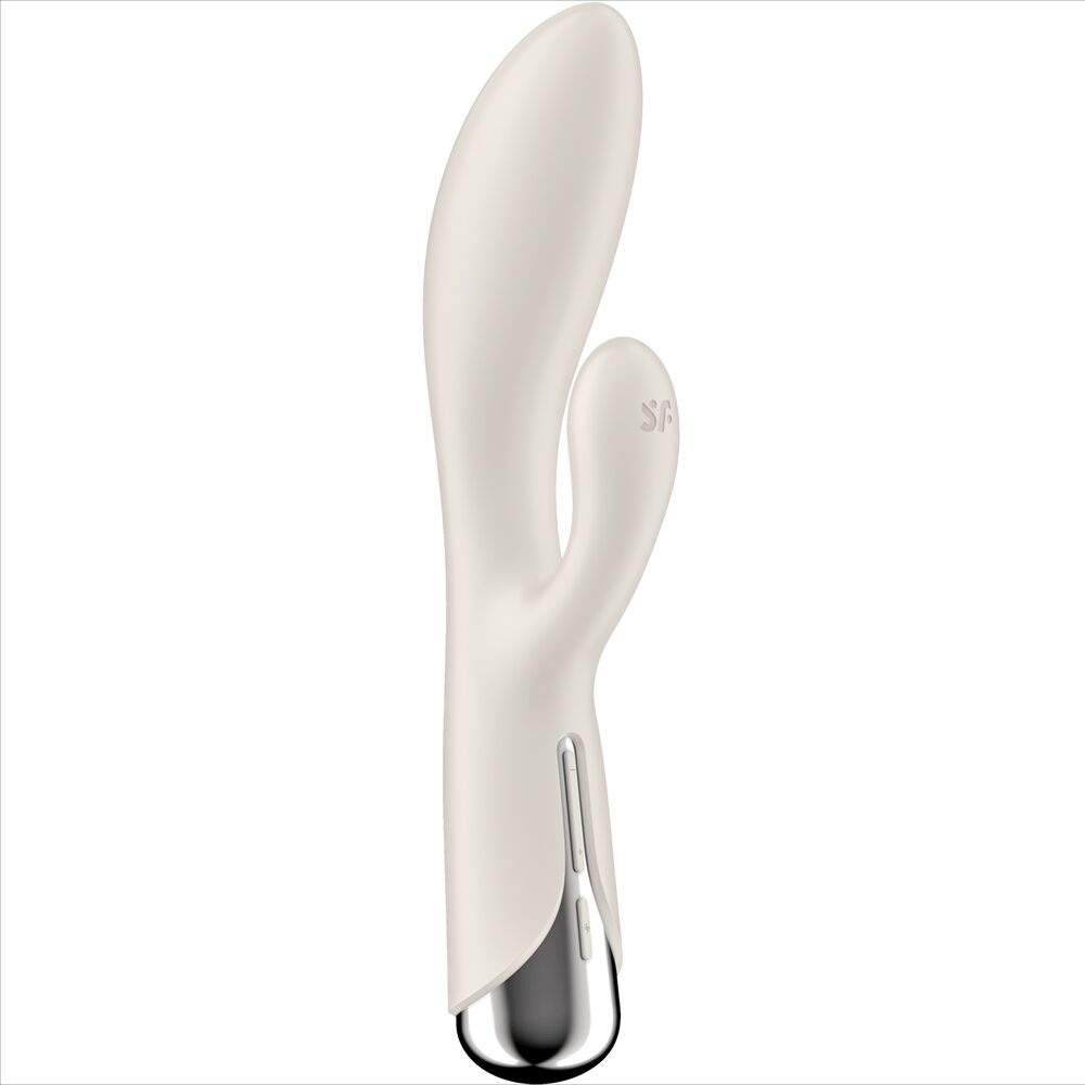 SATISFYER - SPINNING RABBIT 1 KLITORIS- OG G-PUNKTSTIMULATION BEIGE