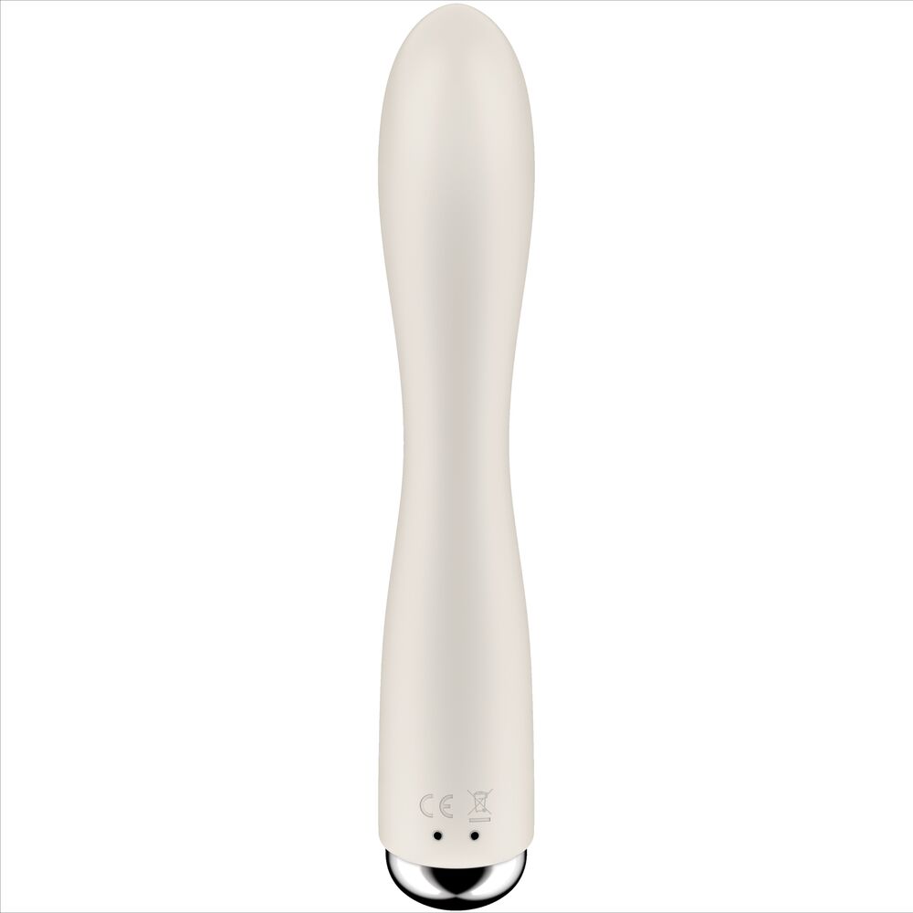 SATISFYER - SPINNING RABBIT 1 KLITORIS- OG G-PUNKTSTIMULATION BEIGE