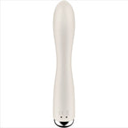 SATISFYER - SPINNING RABBIT 1 KLITORIS- OG G-PUNKTSTIMULATION BEIGE