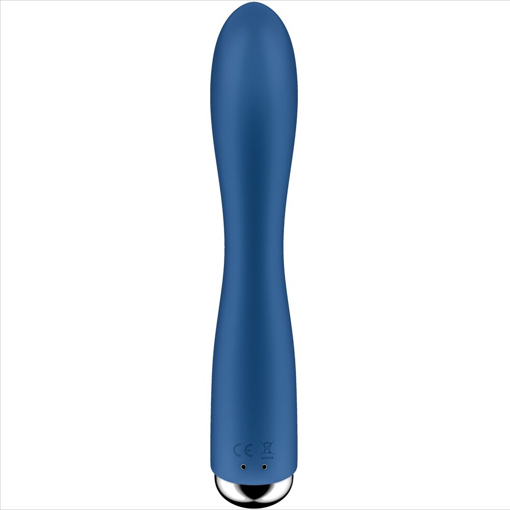 SATISFYER - SPINNING RABBIT 1 KLITORIS- OG G-PUNKTSTIMULATION BLÅ