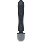 SATISFYER - TRIPLE LOVER KANINVIBRATOR MASSAGEAPPARAT GRÅ