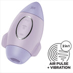 SATISFYER - MISSION CONTROL LILLET LILLE DOBBELT IMPULSVIBRATOR