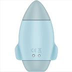 SATISFYER - MISSION CONTROL BLÅ LILLE DOBBELT IMPULSVIBRATOR