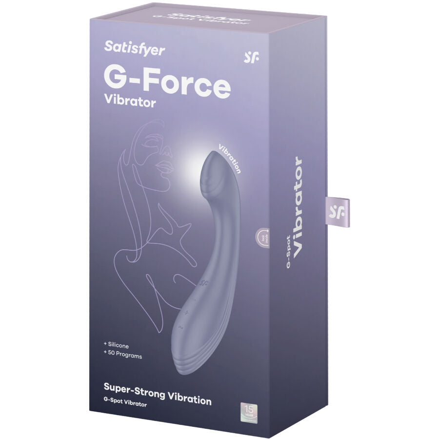 SATISFYER - G-FORCE VIBRATOR G-PUNKT STIMULATOR VIOLET