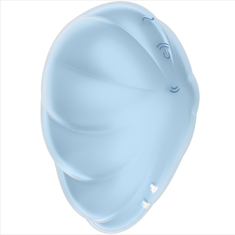 SATISFYER - CLOUD DANCER BLÅ LUFTPULSVIBRATOR
