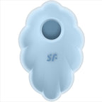 SATISFYER - CLOUD DANCER BLÅ LUFTPULSVIBRATOR