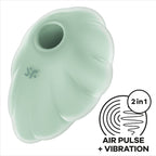 SATISFYER - CLOUD DANCER GRØN LUFTPULSVIBRATOR