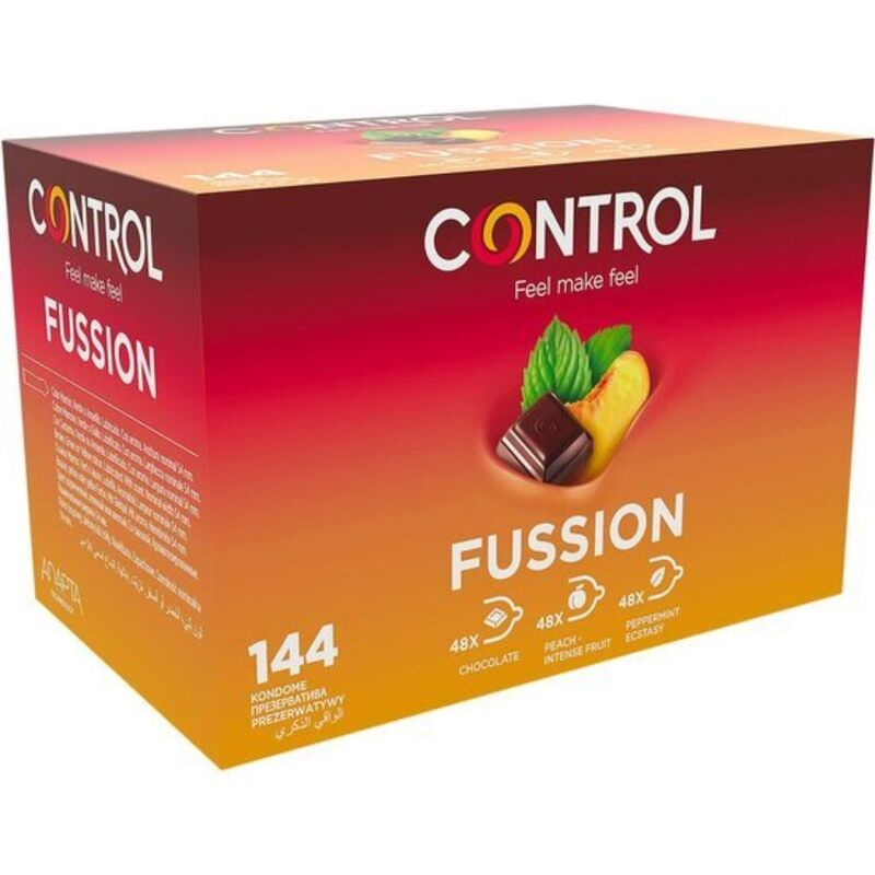 CONTROL - ADAPTA FUSSION KONDOMER 144 ENHEDER