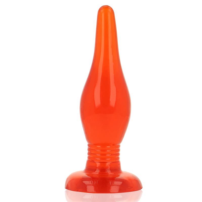 BAILE - RØD BLØD ANALPLUG 14,2 CM
