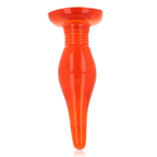 BAILE - RØD BLØD ANALPLUG 14,2 CM