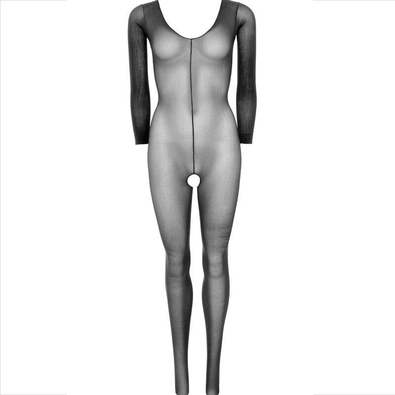 LEG AVENUE - BODYSTOCKING LANGE ÆRMER SORT