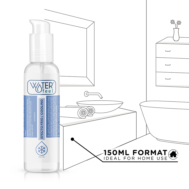 WATERFEEL - GLIDEMIDDEL MED KOLDE EFFEKT 150 ML
