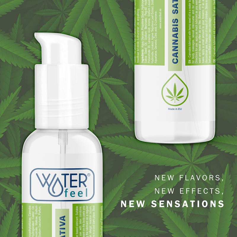 WATERFEEL - CANNABIS SMØREMIDDEL 150 ML