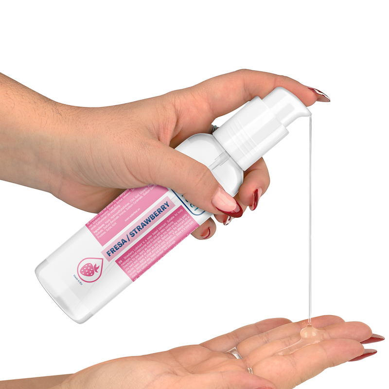WATERFEEL - JORDBÆR VANDBASERET GLIDEMIDDEL 175 ML