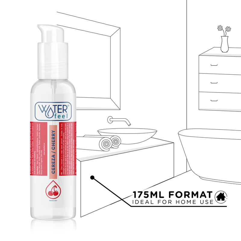 WATERFEEL - KIRSEBÆR GLIDEMIDDEL 175 ML