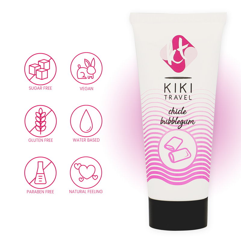 KIKÍ TRAVEL - TYGGEGUMMI GLIDEMIDDEL 50 ML