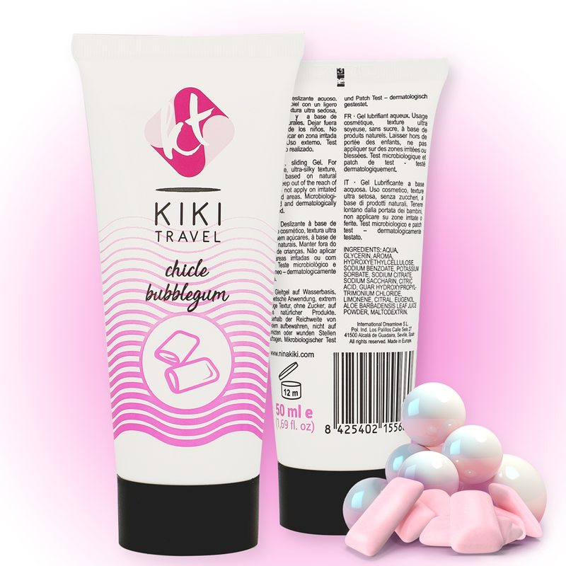 KIKÍ TRAVEL - TYGGEGUMMI GLIDEMIDDEL 50 ML