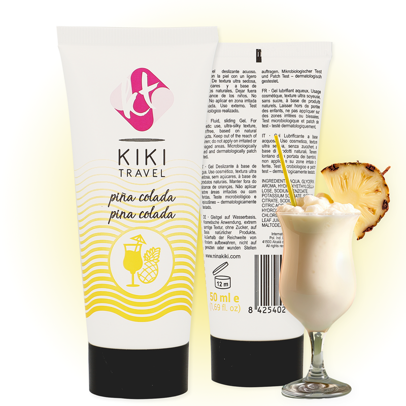 KIKÍ TRAVEL - PINA COLADA SMØREMIDDEL 50 ML