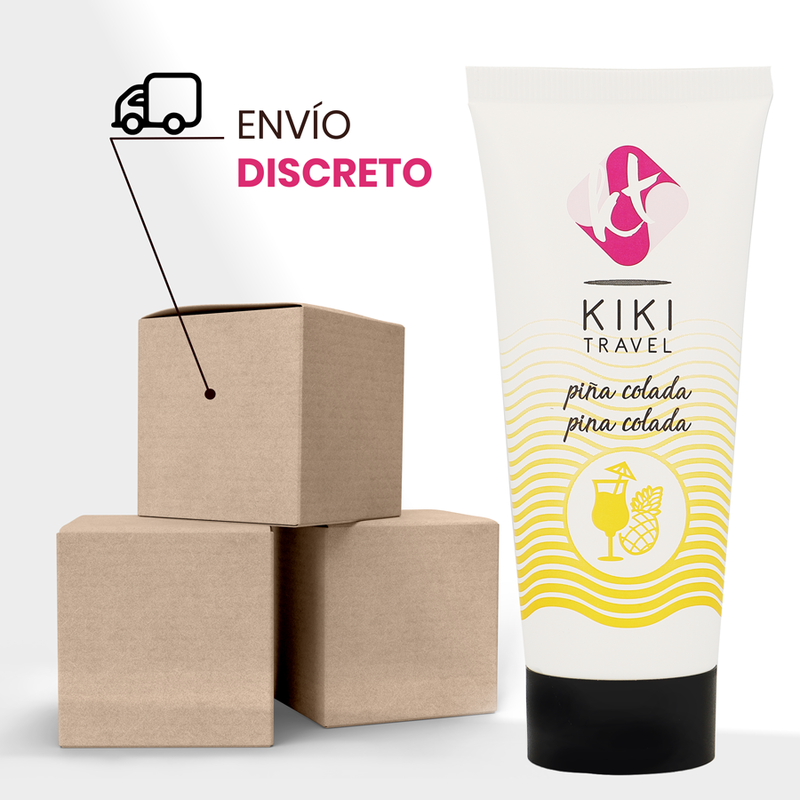 KIKÍ TRAVEL - PINA COLADA SMØREMIDDEL 50 ML