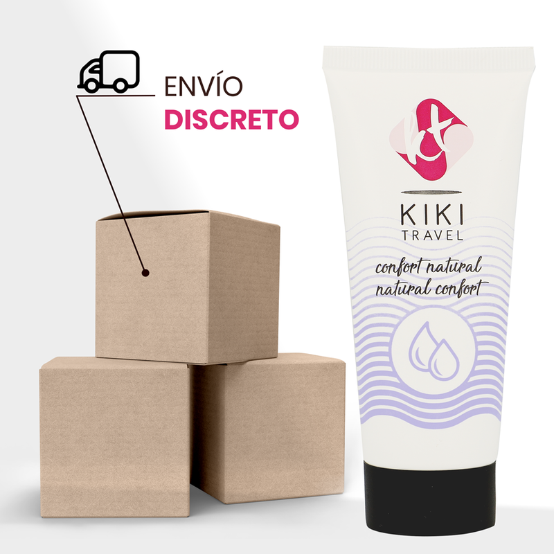 KIKÍ TRAVEL - KOMFORT NATURLIGT GLIDEMIDDEL 50 ML
