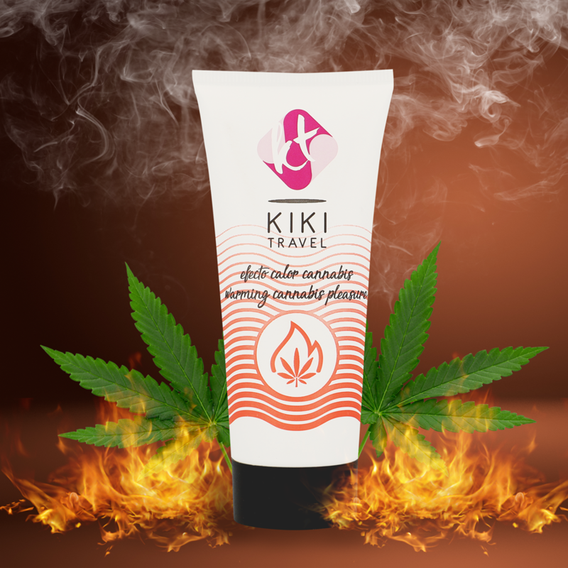 KIKÍ TRAVEL - CANNABIS HOT EFFECT GLIDEMIDDEL 50 ML