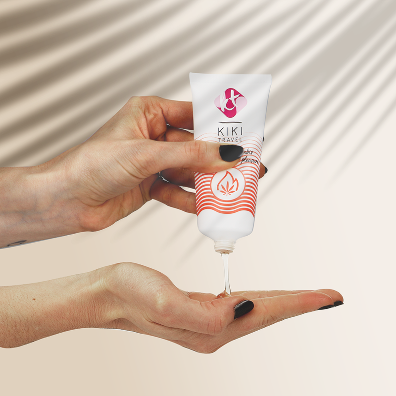 KIKÍ TRAVEL - CANNABIS HOT EFFECT GLIDEMIDDEL 50 ML