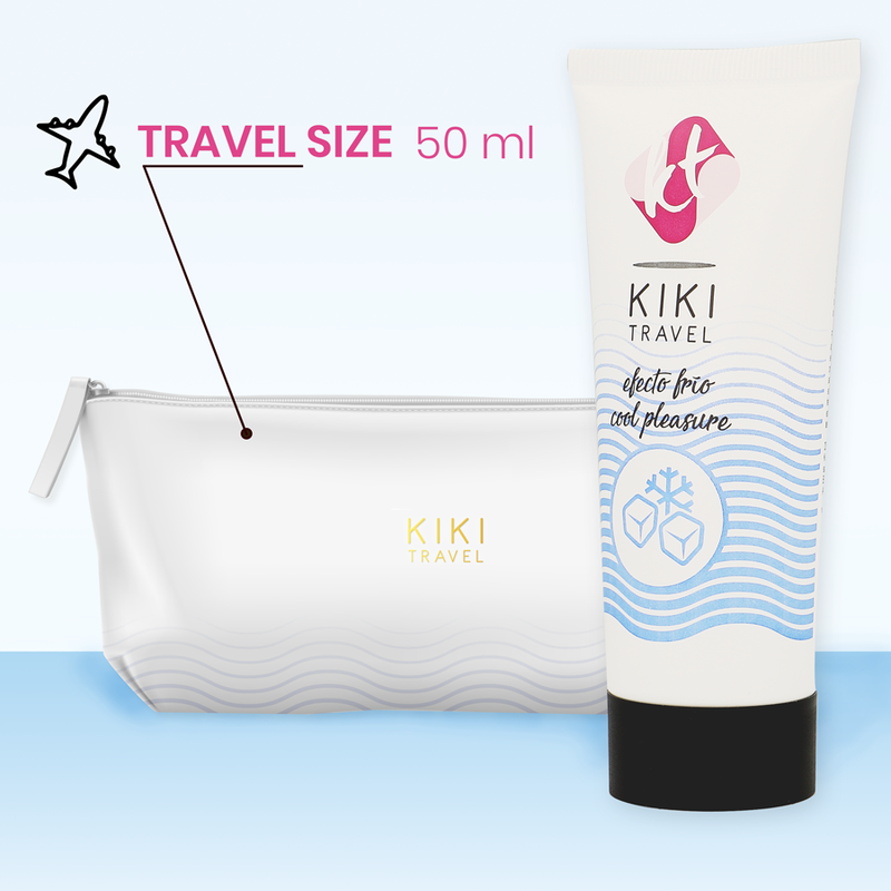 KIKÍ TRAVEL - KØLENDE EFFEKT SMØREMIDDEL 50 ML