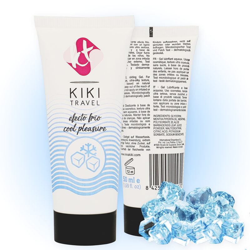 KIKÍ TRAVEL - KØLENDE EFFEKT SMØREMIDDEL 50 ML