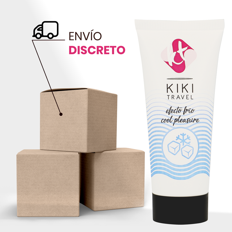 KIKÍ TRAVEL - KØLENDE EFFEKT SMØREMIDDEL 50 ML