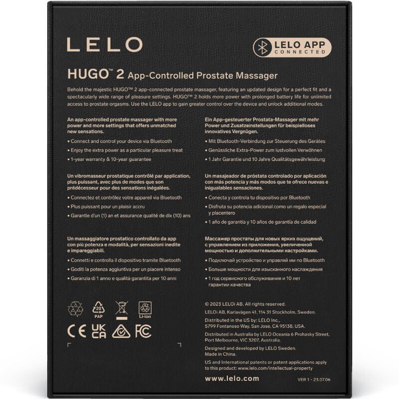LELO - HUGO 2 GRØN PROSTATA MASSAGEAPPARAT