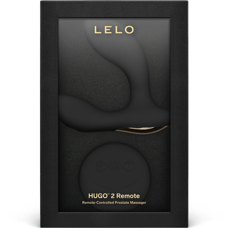 LELO - HUGO 2 PROSTATA MASSAGEAPPARAT FJERNBETJENING SORT