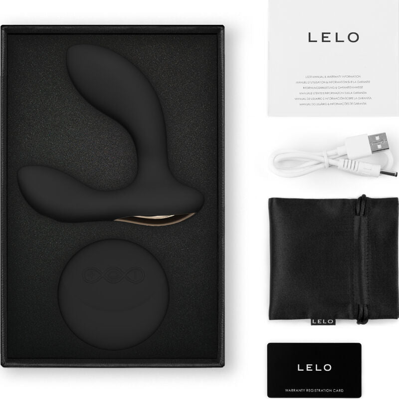 LELO - HUGO 2 PROSTATA MASSAGEAPPARAT FJERNBETJENING SORT