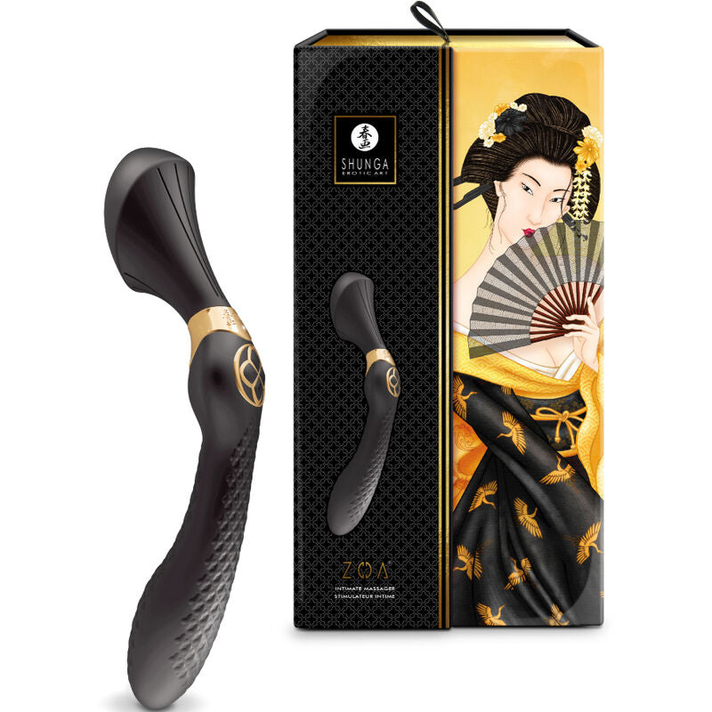 SHUNGA - ZOA INTIM MASSAGEAPPARAT SORT