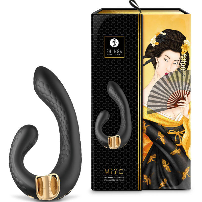 SHUNGA - MIYO INTIM MASSAGEAPPARAT SORT
