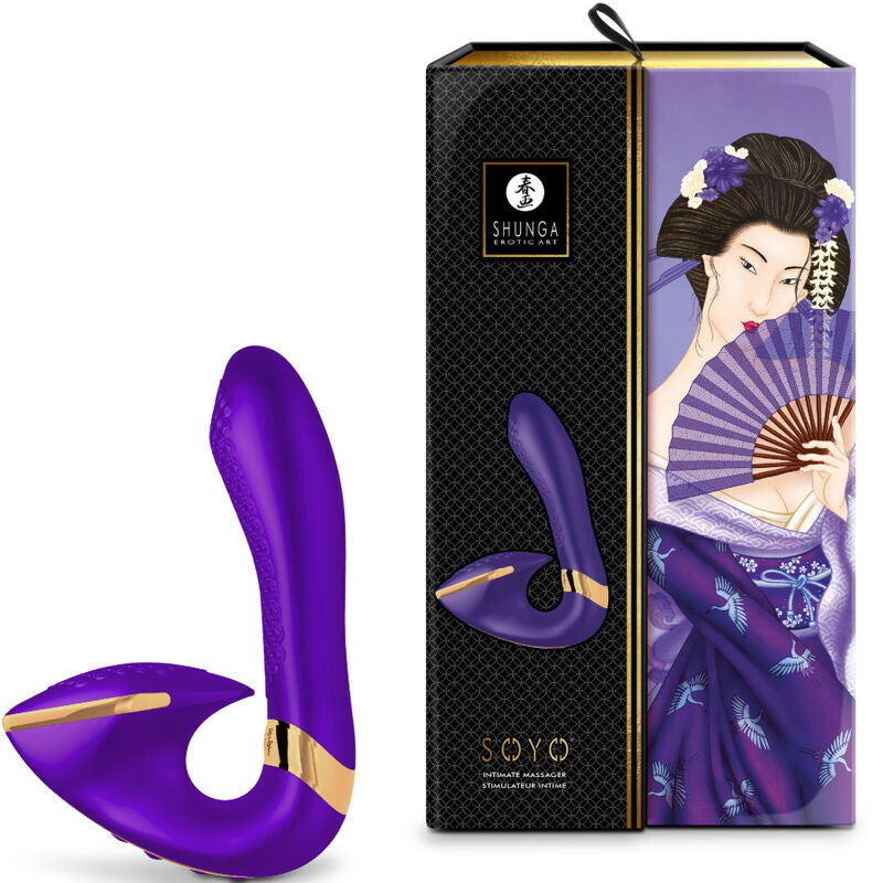 SHUNGA - SOYO INTIMA MASSAGER VIOLET